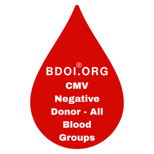 CMV Negative Donor - All Blood Groups